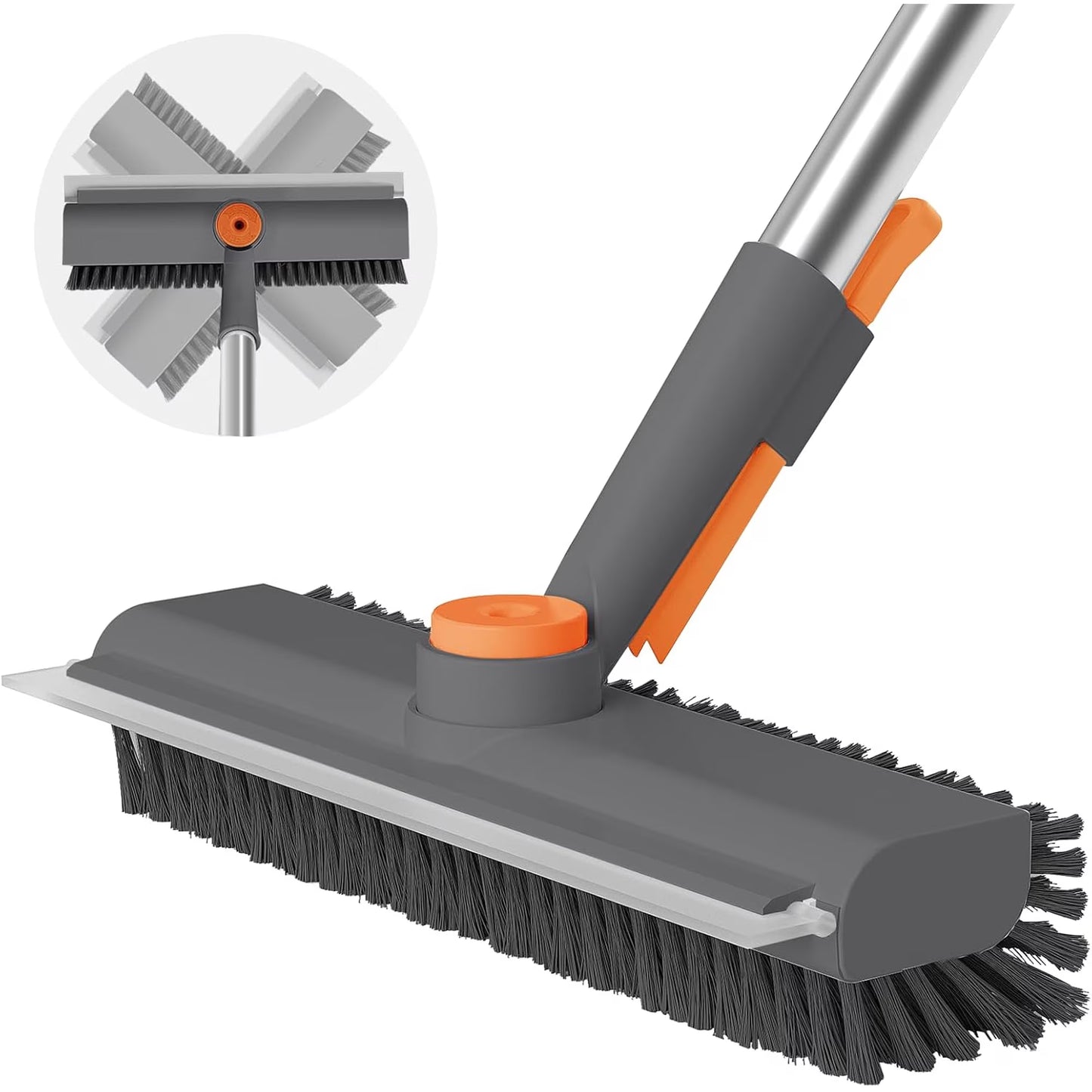 PeTech 3-in-1 Floor Scrub Brush