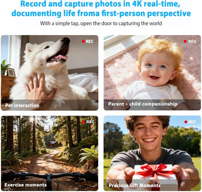 Revolutionary Smart Glasses with 8MP Camera, AI Real-Time Translation, and Bluetooth Connectivity – Perfect for Everyday Use and Adventure!